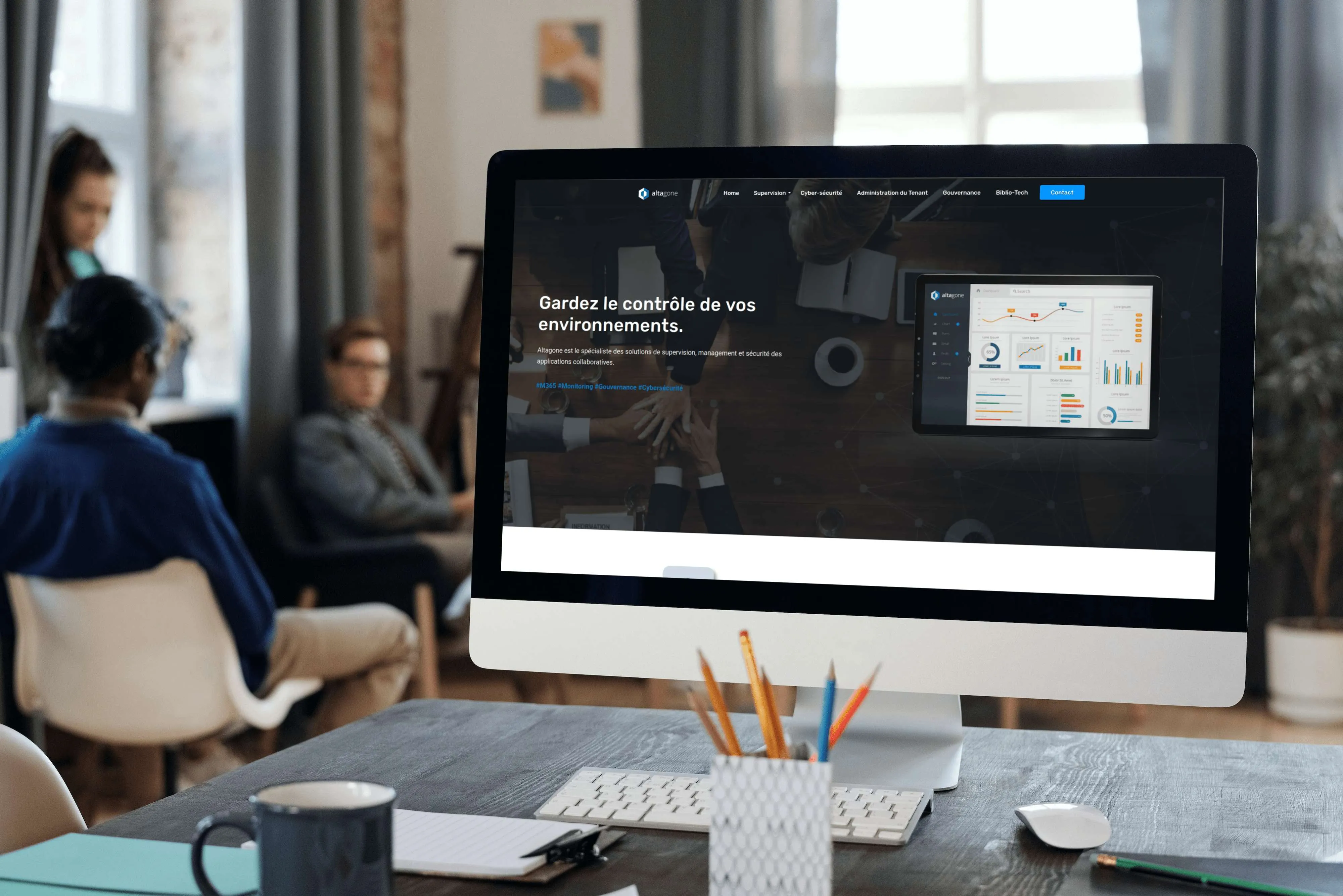Capture d'écran du projet Altagone
