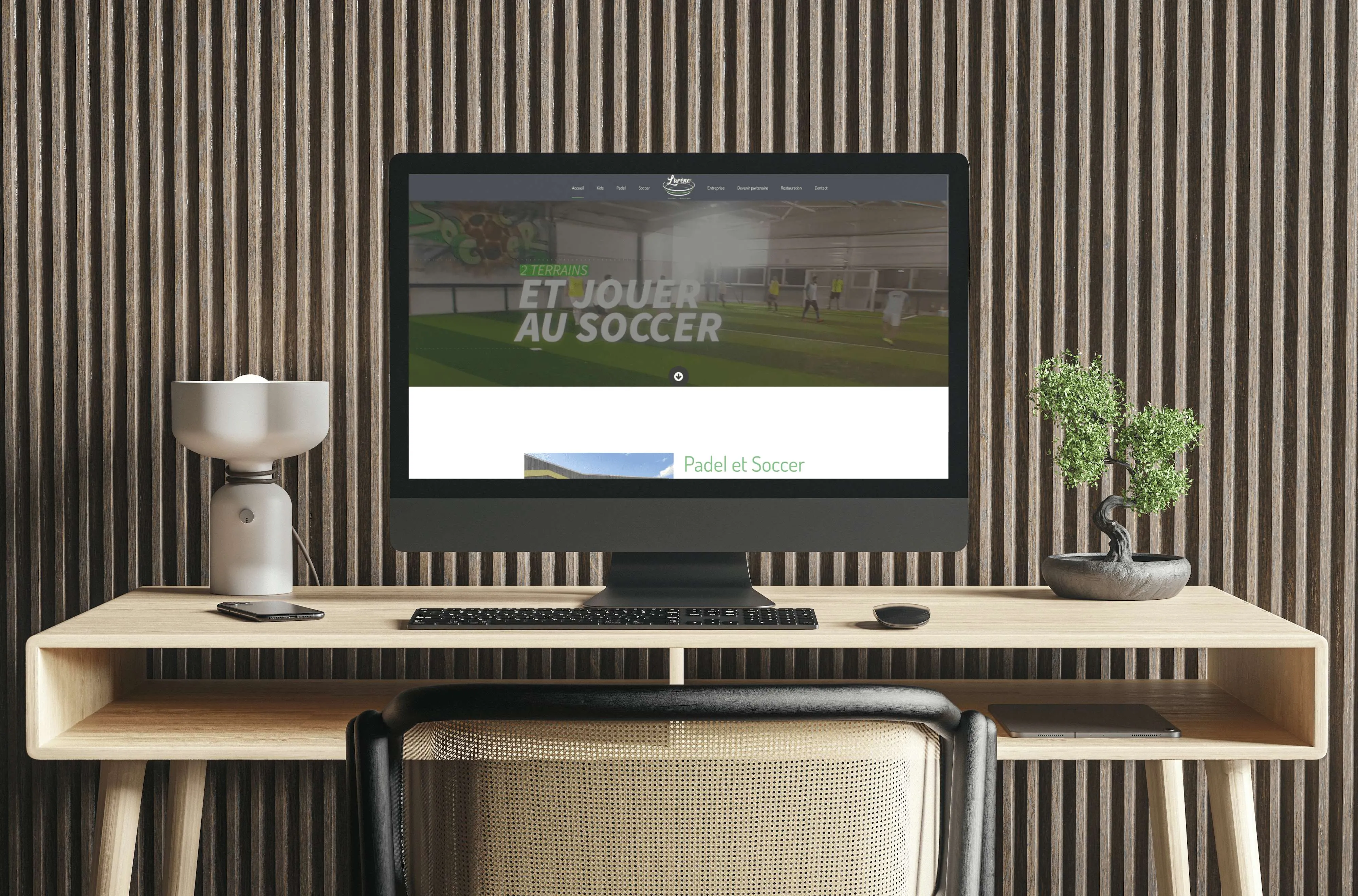 Capture d'écran du projet L'arène-chartres