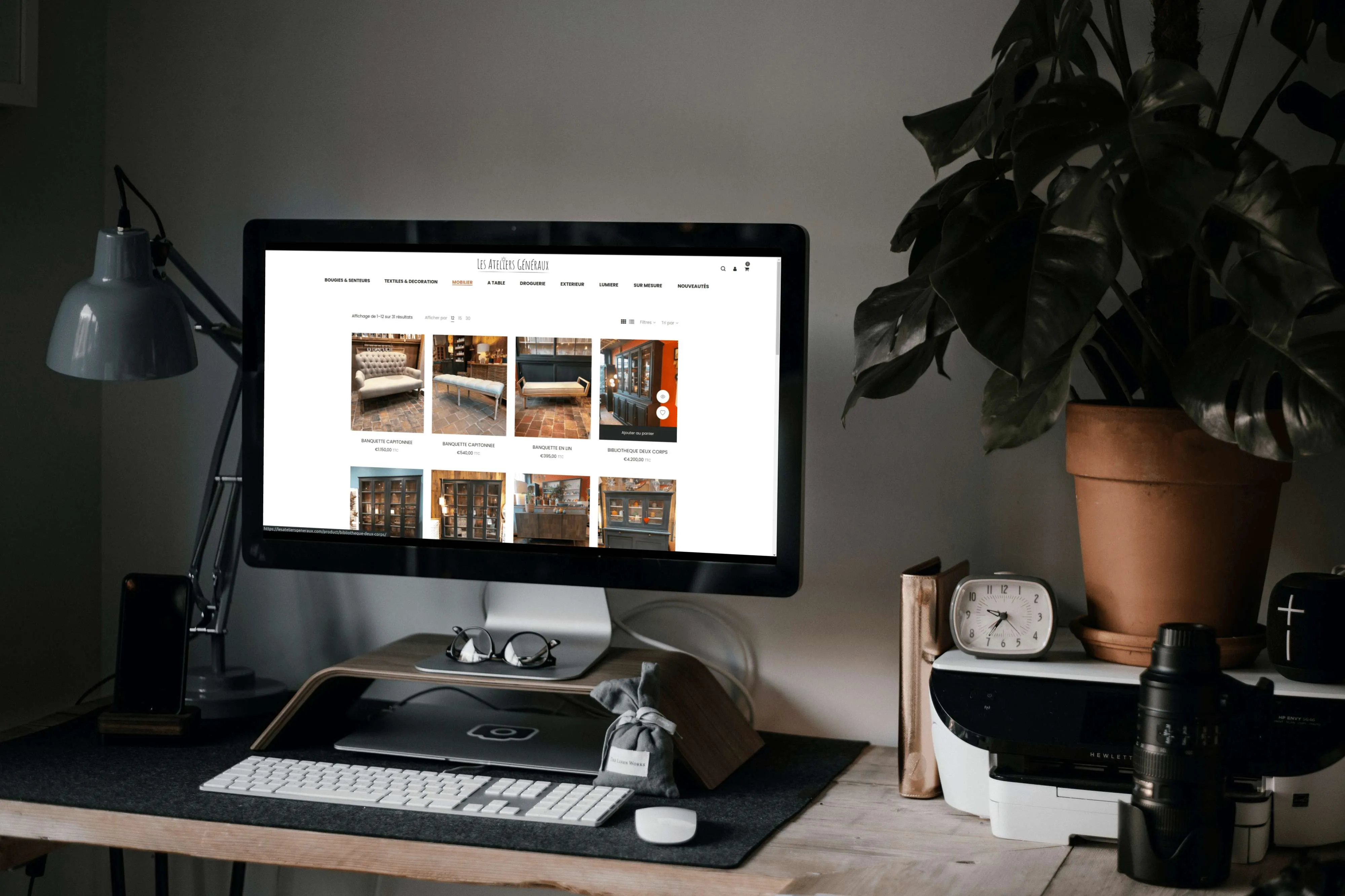 Capture d'écran du projet Les Ateliers Géneraux